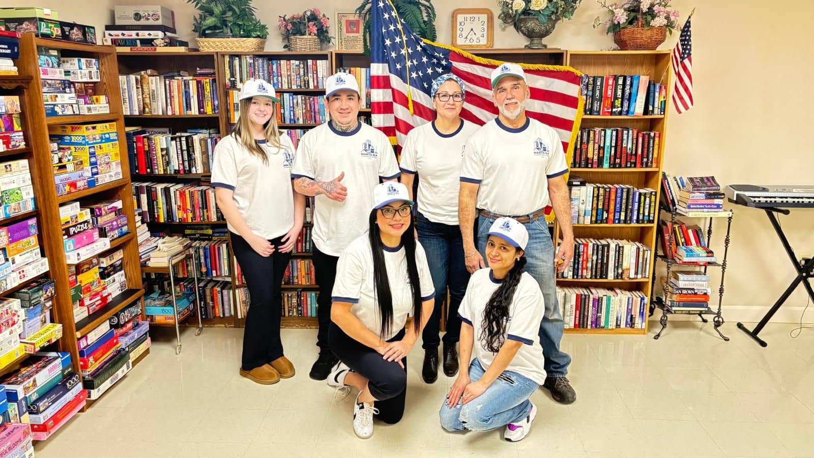The MARTS-R.P Cleaning Solutions crew in uniform